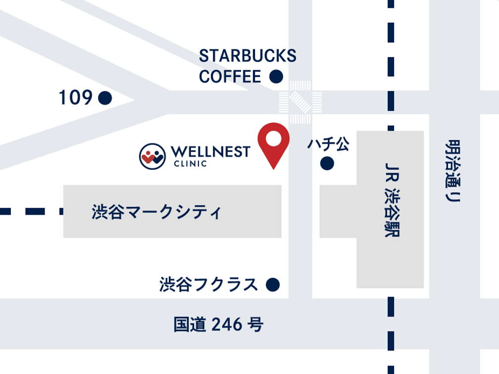 渋谷駅徒歩0分ハチ公広場向かい